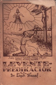 Levente-prédikációk könyve, borító