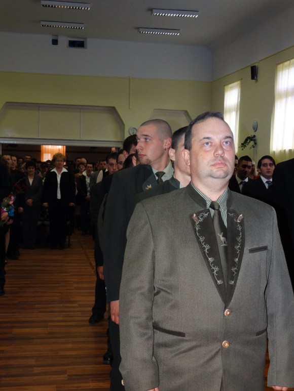 A vadászok osztályfőnökükkel