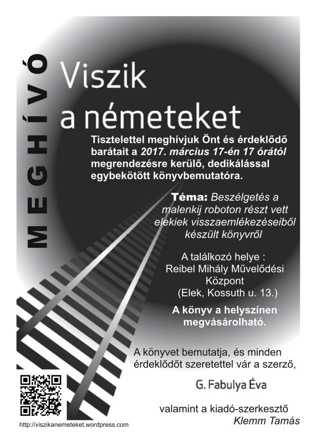Fabulya Éva: Viszik a németeket